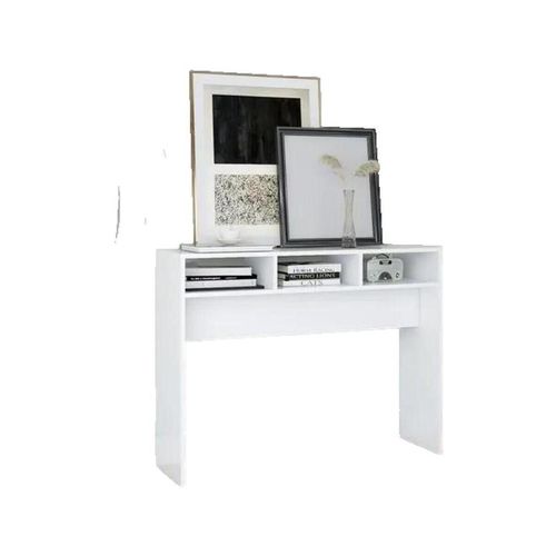 Consoles Table console 105x30x80 cm bois d'ingénierie blanc - VidaXL - Modalova