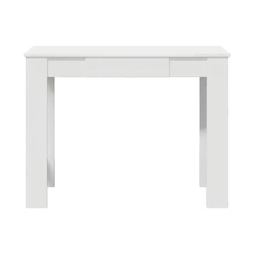 Tables à manger Bureau 100x45x75 cm Bois d'ingénierie Blanc - VidaXL - Modalova