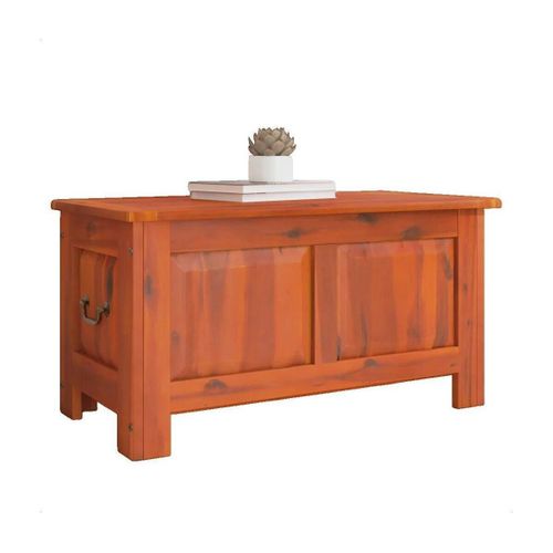 Malles, coffres de rangements Coffre de rangement bois massif d'acacia marron - VidaXL - Modalova