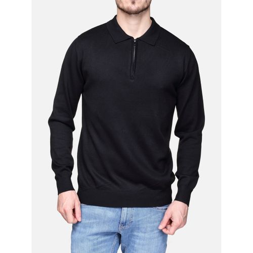 Pull Frilivin M621 Col Polo Zippe - Frilivin - Modalova
