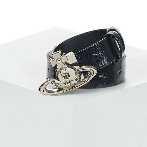 Ceinture ORB BUCKLE BELT REVERSIBLE - Vivienne Westwood - Modalova