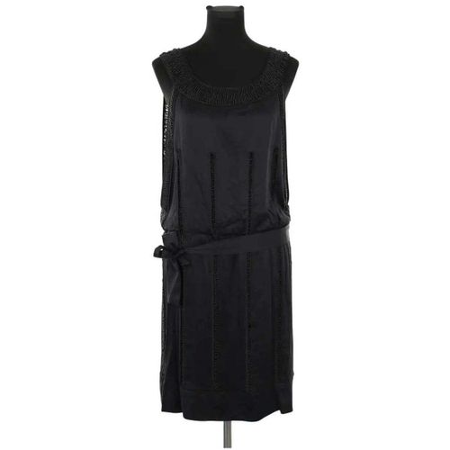 Robe courte Robe en soie noire - Gerard Darel - Modalova