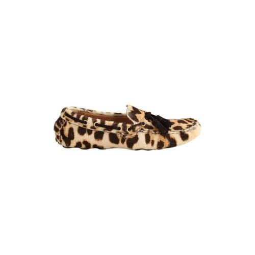 Mocassins Mocassins en cuir beiges - Saint Laurent - Modalova