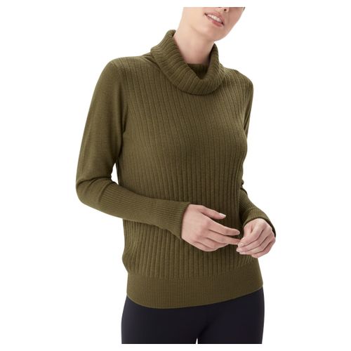 Pull LOLË - Pull col roulé - kaki - Lolë - Modalova