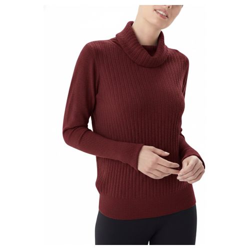 Pull LOLË - Pull col roulé - bordeaux - Lolë - Modalova