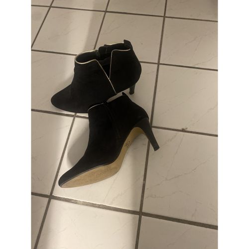 Bottines Bottines noires lisere dore - éram - Modalova