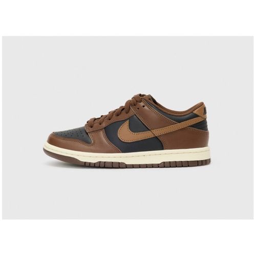 Baskets basses DUNK LOW MARRON CUIR - Nike - Modalova