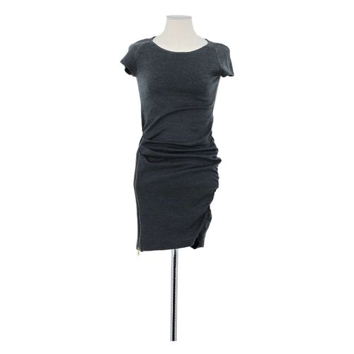 Robe courte Robe en coton grise - Maje - Modalova