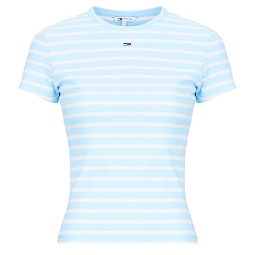 T-shirt TJW SLIM ESSENTIAL RIB SS EXT - Tommy Jeans - Modalova