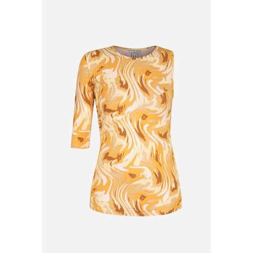 T-shirt Hauts fluides imprimés asymétriques - Enorsia - Modalova