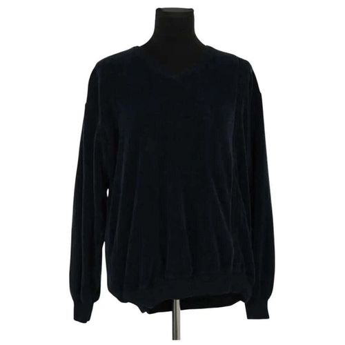 Pull Pull en coton bleu - Saint Laurent - Modalova