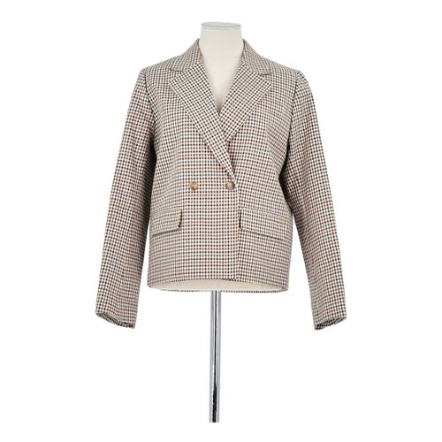 Veste Blazer en coton beige - Bonpoint - Modalova