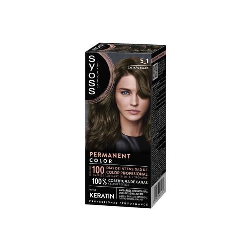 Colorations Permanent Color 5.1-castaño Claro - Syoss - Modalova