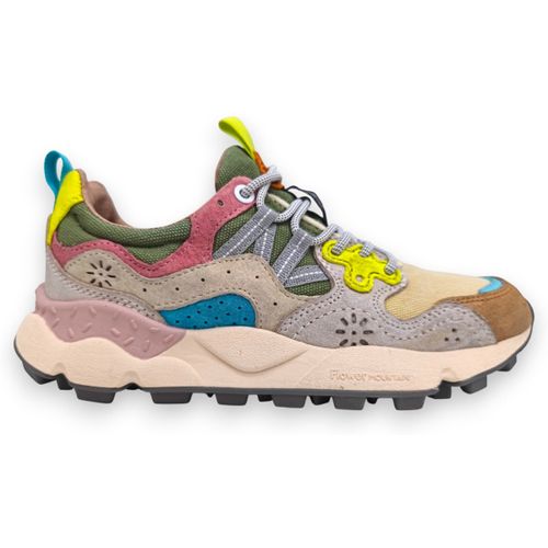 Baskets basses Yamano 3 Canvas - Flower Mountain - Modalova