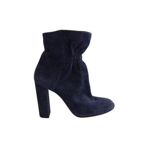 Bottines Chloe Boots en daim bleu - Chloe - Modalova