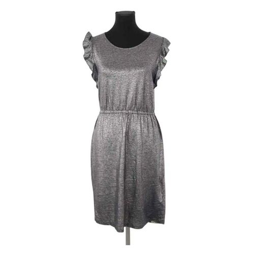 Robe courte Robe en lin grise - Majestic Filatures - Modalova