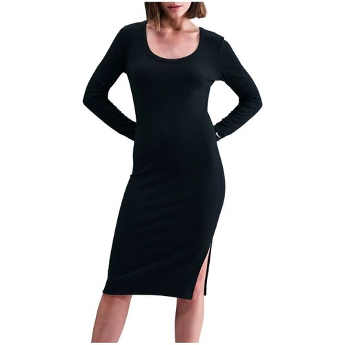 Robe courte W NSW NK CHLL KNT LS MIDI DRSS - Nike - Modalova
