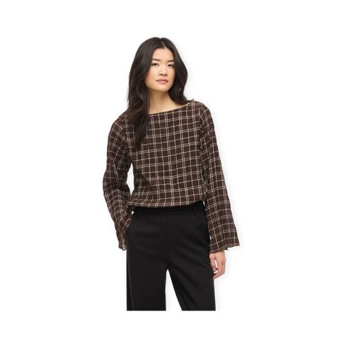 Blouses Top Ebla - Coffe Bean/Birch - Vila - Modalova