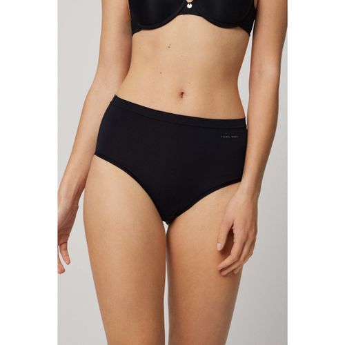 Slips Culotte haute adaptative aux finitions noires invisibles - Ysabel Mora - Modalova