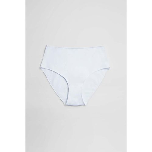 Slips Slip haut basique en coton blanc - Ysabel Mora - Modalova
