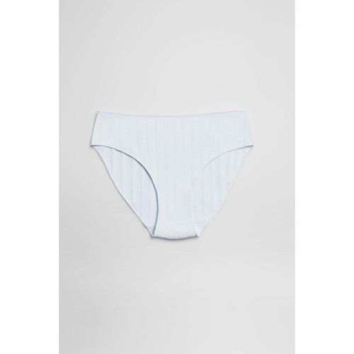 Slips Culotte midi côtelée blanche - Ysabel Mora - Modalova