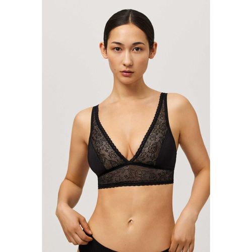 Triangles / Sans armatures Bralette noire non rembourrée sans armatures - Ysabel Mora - Modalova