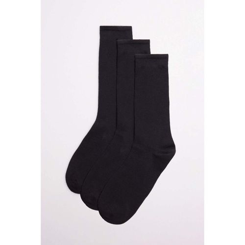 Chaussettes Pack de 3 chaussettes basiques noires - Ysabel Mora - Modalova
