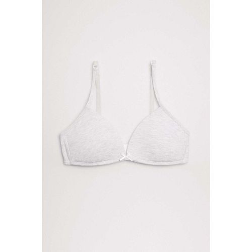 Triangles / Sans armatures Soutien-gorge classique bonnet A Gris - Ysabel Mora - Modalova