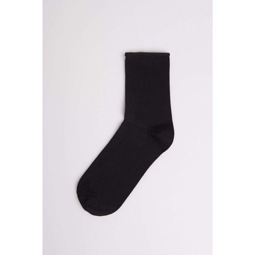 Chaussettes Chaussettes basiques sans revers fil d'Ecosse noir - Ysabel Mora - Modalova