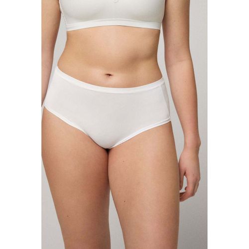 Slips Lot de 2 culottes montantes blanches basic - Ysabel Mora - Modalova