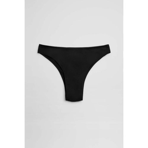 Strings Culotte brésilienne en coton noir - Ysabel Mora - Modalova