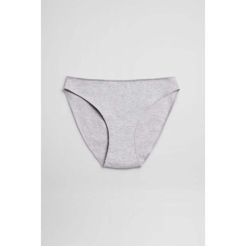 Slips Mini culotte en coton gris - Ysabel Mora - Modalova
