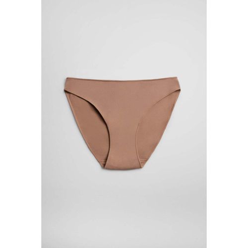 Slips Mini culotte en coton vison - Ysabel Mora - Modalova