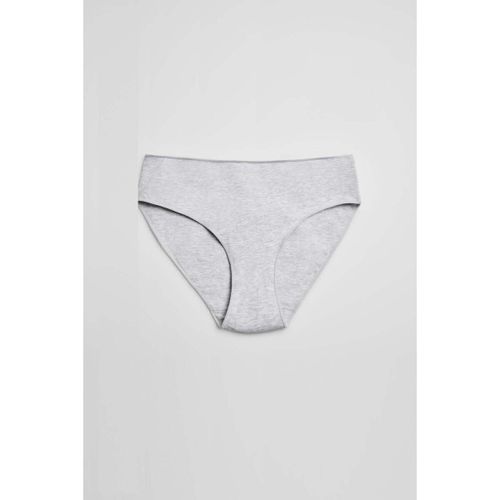 Slips Culotte en coton gris - Ysabel Mora - Modalova