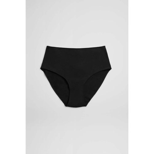 Slips Slip haut basique noir en coton - Ysabel Mora - Modalova