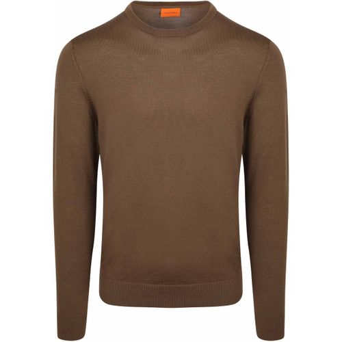 Pull Pull Laine Mérinos Taupe - Suitable - Modalova
