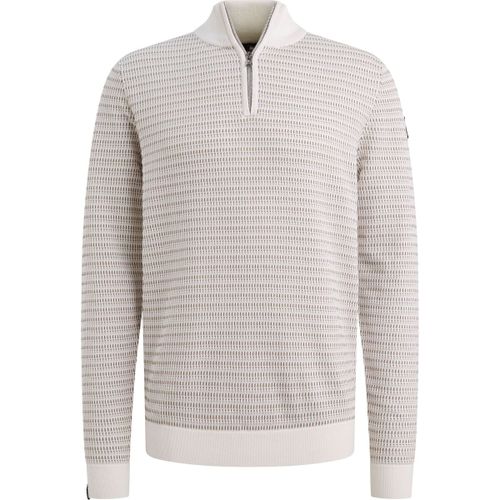 Sweatshirts Pull Demi-Zip Structuré Écru - Vanguard - Modalova