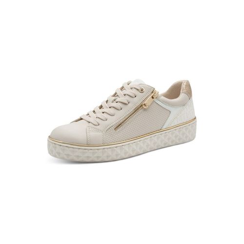 Baskets basses 201 cream comb - Marco Tozzi - Modalova