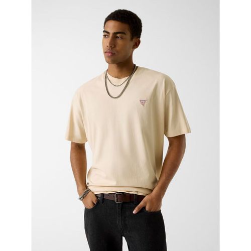 T-shirt M4YI46 K8FQ4 TRIANGLE TEE-G1W7 BISCOTTI - Guess - Modalova