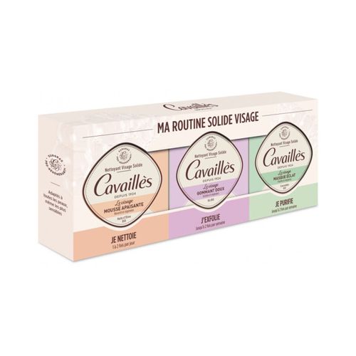 Masques & gommages Coffret Ma Routine Visage Solide - 3 Savons - Rogé Cavailles - Modalova