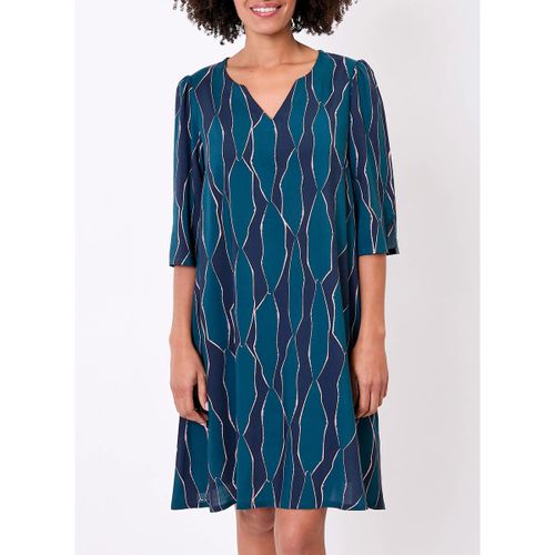 Robe courte Robe imprimée évasée manches 3/4 IZOE - La Fiancee Du Mekong - Modalova