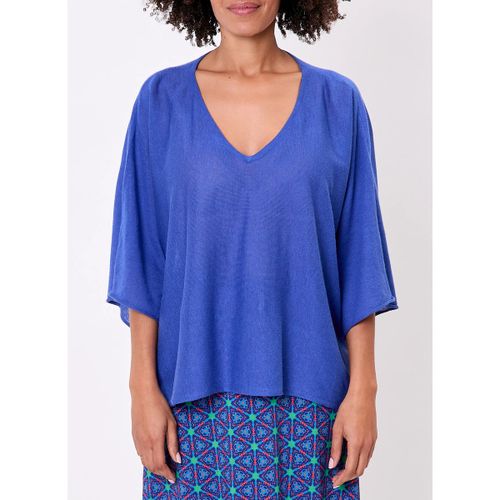 Pull Pull uni en maille fine et légère AMIL - La Fiancee Du Mekong - Modalova