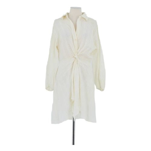 Robe courte Robe en coton blanche - Maje - Modalova