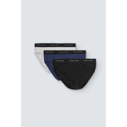 Slips Lot de 3 slips basiques unis - Ysabel Mora - Modalova