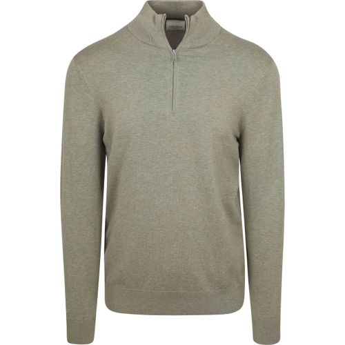 Pull Pull Demi-Zip Luxury Basic Vert - Profuomo - Modalova
