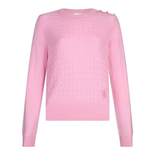 Pull Pull en laine avec motif de torsades - Liu Jo - Modalova