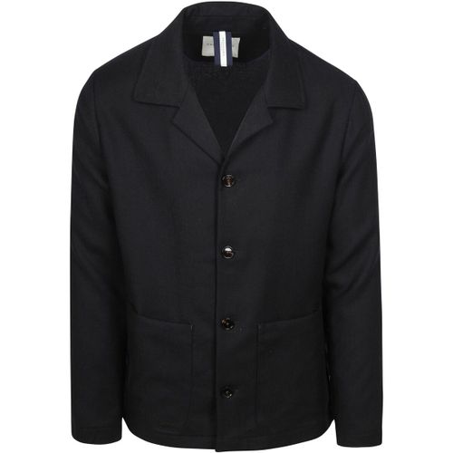 Blouson Surchemise Laine Marine - Profuomo - Modalova
