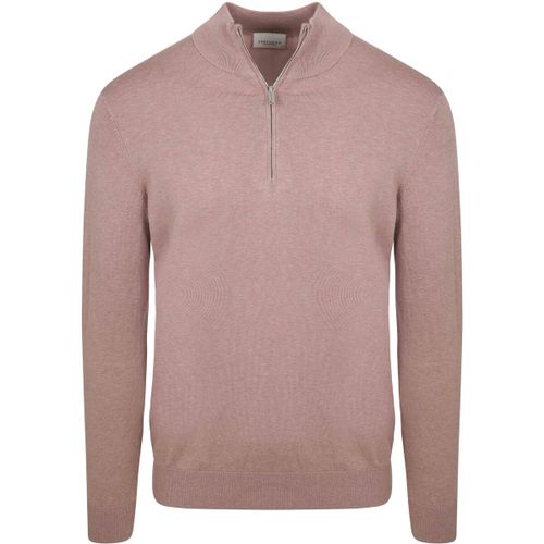 Pull Pull Demi-Zip Luxury Basic Rose - Profuomo - Modalova