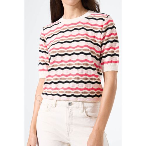 Sweat-shirt Pull rayé MAILLE Whitecap - Garcia - Modalova