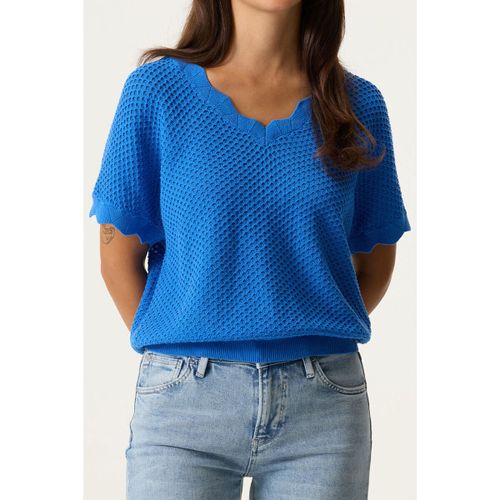 Pull Garcia Pull EN MAILLE Bleu - Garcia - Modalova
